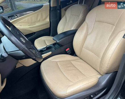 Чорний Хендай Соната, об'ємом двигуна 2.36 л та пробігом 245 тис. км за 9300 $, фото 13 на Automoto.ua