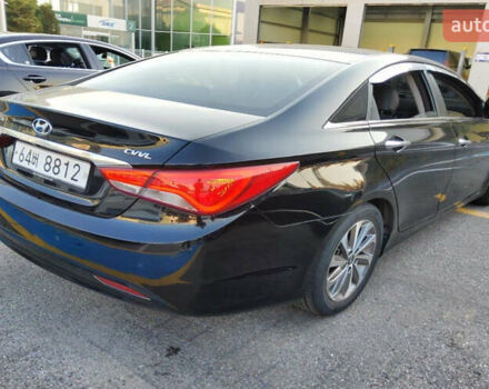 Чорний Хендай Соната, об'ємом двигуна 2 л та пробігом 170 тис. км за 9000 $, фото 5 на Automoto.ua