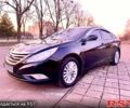 Черный Хендай Соната, объемом двигателя 2 л и пробегом 250 тыс. км за 7500 $, фото 1 на Automoto.ua