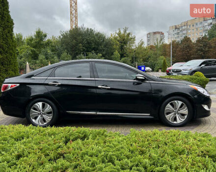 Черный Хендай Соната, объемом двигателя 2.36 л и пробегом 137 тыс. км за 10750 $, фото 7 на Automoto.ua