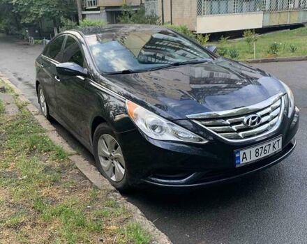 Чорний Хендай Соната, об'ємом двигуна 2.4 л та пробігом 128 тис. км за 8500 $, фото 3 на Automoto.ua