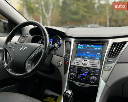 Черный Хендай Соната, объемом двигателя 2.36 л и пробегом 137 тыс. км за 10750 $, фото 19 на Automoto.ua