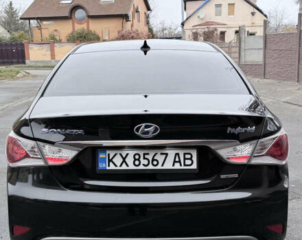 Черный Хендай Соната, объемом двигателя 2.36 л и пробегом 276 тыс. км за 10999 $, фото 3 на Automoto.ua