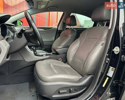 Черный Хендай Соната, объемом двигателя 2.36 л и пробегом 140 тыс. км за 10990 $, фото 8 на Automoto.ua