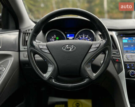 Черный Хендай Соната, объемом двигателя 2.36 л и пробегом 137 тыс. км за 10750 $, фото 12 на Automoto.ua