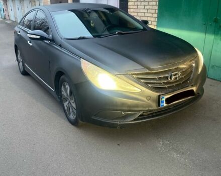 Чорний Хендай Соната, об'ємом двигуна 2.4 л та пробігом 300 тис. км за 5550 $, фото 2 на Automoto.ua