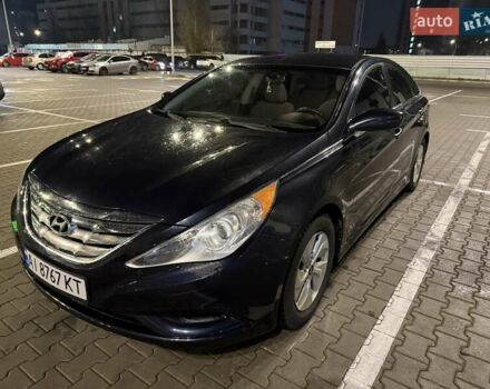 Чорний Хендай Соната, об'ємом двигуна 2.4 л та пробігом 128 тис. км за 8500 $, фото 11 на Automoto.ua