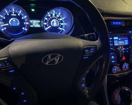 Чорний Хендай Соната, об'ємом двигуна 2.4 л та пробігом 128 тис. км за 8500 $, фото 19 на Automoto.ua