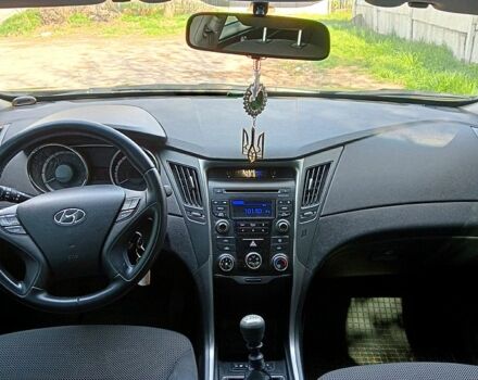 Чорний Хендай Соната, об'ємом двигуна 2 л та пробігом 246 тис. км за 8850 $, фото 4 на Automoto.ua