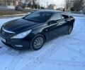 Черный Хендай Соната, объемом двигателя 2.4 л и пробегом 160 тыс. км за 8500 $, фото 1 на Automoto.ua