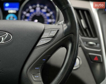 Черный Хендай Соната, объемом двигателя 2.36 л и пробегом 137 тыс. км за 10750 $, фото 11 на Automoto.ua