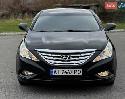 Чорний Хендай Соната, об'ємом двигуна 2 л та пробігом 346 тис. км за 7350 $, фото 1 на Automoto.ua