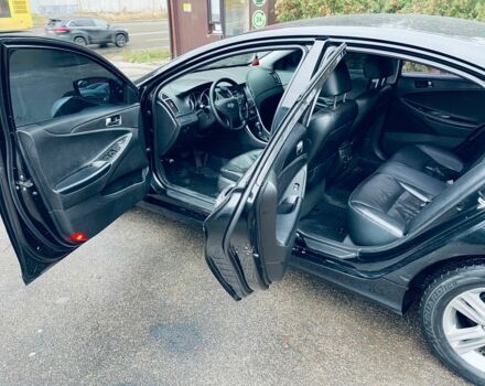 Черный Хендай Соната, объемом двигателя 2 л и пробегом 251 тыс. км за 7300 $, фото 8 на Automoto.ua