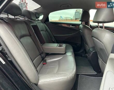 Черный Хендай Соната, объемом двигателя 2.36 л и пробегом 140 тыс. км за 10990 $, фото 10 на Automoto.ua