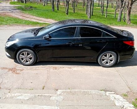 Чорний Хендай Соната, об'ємом двигуна 2 л та пробігом 246 тис. км за 8850 $, фото 7 на Automoto.ua
