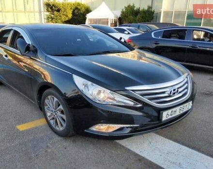 Чорний Хендай Соната, об'ємом двигуна 2 л та пробігом 172 тис. км за 9000 $, фото 1 на Automoto.ua