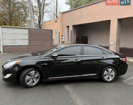 Черный Хендай Соната, объемом двигателя 2.36 л и пробегом 276 тыс. км за 10999 $, фото 2 на Automoto.ua