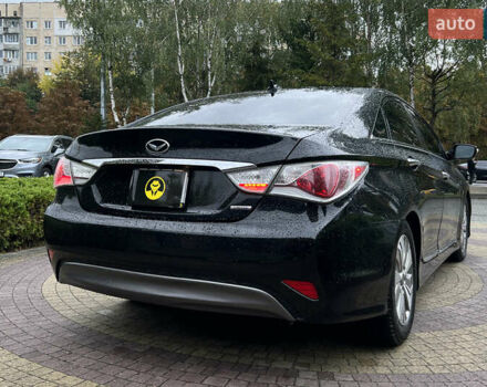 Черный Хендай Соната, объемом двигателя 2.36 л и пробегом 137 тыс. км за 10750 $, фото 6 на Automoto.ua