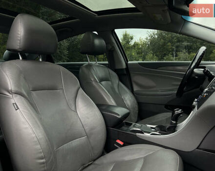 Черный Хендай Соната, объемом двигателя 2.36 л и пробегом 137 тыс. км за 10750 $, фото 18 на Automoto.ua