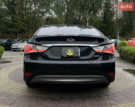 Черный Хендай Соната, объемом двигателя 2.36 л и пробегом 137 тыс. км за 10750 $, фото 5 на Automoto.ua