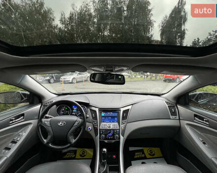 Черный Хендай Соната, объемом двигателя 2.36 л и пробегом 137 тыс. км за 10750 $, фото 13 на Automoto.ua
