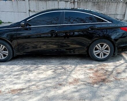 Чорний Хендай Соната, об'ємом двигуна 2 л та пробігом 246 тис. км за 8850 $, фото 5 на Automoto.ua