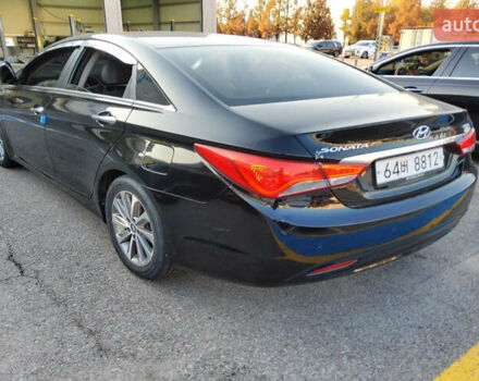 Чорний Хендай Соната, об'ємом двигуна 2 л та пробігом 170 тис. км за 9000 $, фото 3 на Automoto.ua