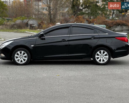 Чорний Хендай Соната, об'ємом двигуна 2 л та пробігом 346 тис. км за 7350 $, фото 7 на Automoto.ua