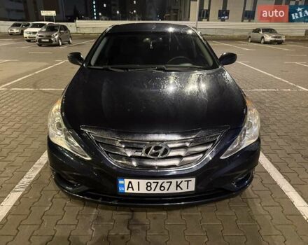 Чорний Хендай Соната, об'ємом двигуна 2.4 л та пробігом 128 тис. км за 8500 $, фото 12 на Automoto.ua