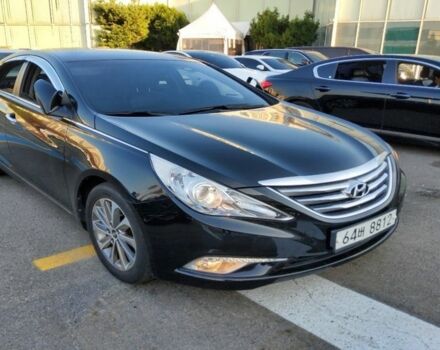 Чорний Хендай Соната, об'ємом двигуна 2 л та пробігом 170 тис. км за 9000 $, фото 1 на Automoto.ua