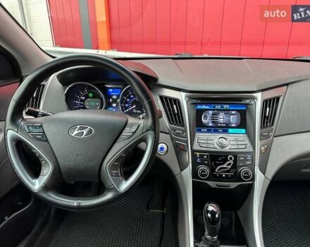 Черный Хендай Соната, объемом двигателя 2.36 л и пробегом 140 тыс. км за 10990 $, фото 13 на Automoto.ua