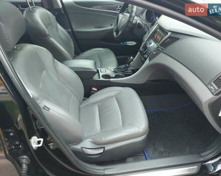 Черный Хендай Соната, объемом двигателя 2.36 л и пробегом 164 тыс. км за 8200 $, фото 9 на Automoto.ua