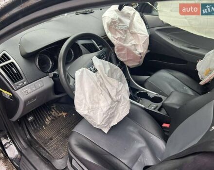 Черный Хендай Соната, объемом двигателя 2.36 л и пробегом 138 тыс. км за 1500 $, фото 6 на Automoto.ua