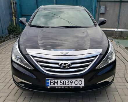 Черный Хендай Соната, объемом двигателя 2 л и пробегом 115 тыс. км за 8200 $, фото 7 на Automoto.ua