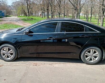 Чорний Хендай Соната, об'ємом двигуна 2 л та пробігом 246 тис. км за 8850 $, фото 1 на Automoto.ua