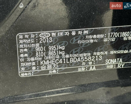 Чорний Хендай Соната, об'ємом двигуна 2 л та пробігом 346 тис. км за 7350 $, фото 15 на Automoto.ua