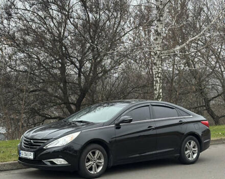 Черный Хендай Соната, объемом двигателя 2 л и пробегом 340 тыс. км за 6900 $, фото 8 на Automoto.ua