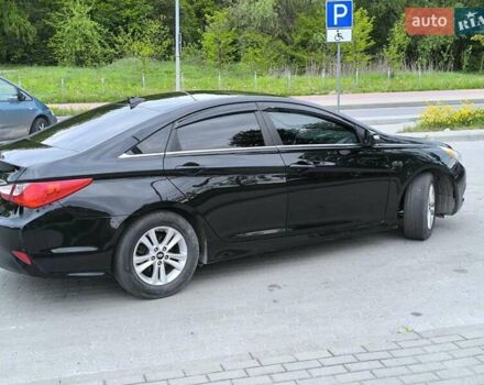 Черный Хендай Соната, объемом двигателя 2.36 л и пробегом 152 тыс. км за 9000 $, фото 7 на Automoto.ua