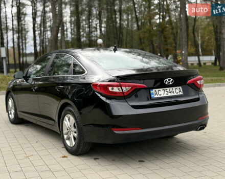 Хендай Соната 2014 у Ковель на Automoto.ua Чорний Хендай Соната, об'ємом двигуна 2.36 л та пробігом 215 тис. км за 10500 $, фото 8 на Automoto.ua