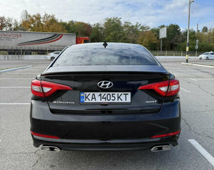 Черный Хендай Соната, объемом двигателя 2.36 л и пробегом 170 тыс. км за 9500 $, фото 7 на Automoto.ua