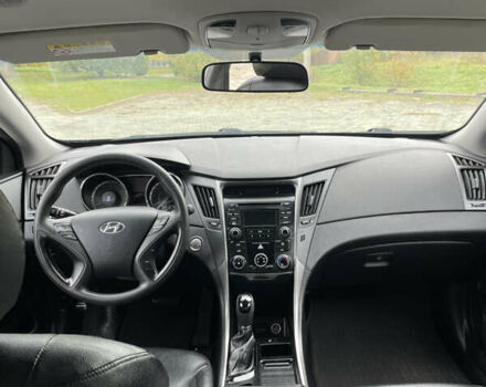 Черный Хендай Соната, объемом двигателя 2 л и пробегом 190 тыс. км за 7600 $, фото 44 на Automoto.ua