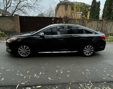 Черный Хендай Соната, объемом двигателя 2.36 л и пробегом 144 тыс. км за 10999 $, фото 7 на Automoto.ua