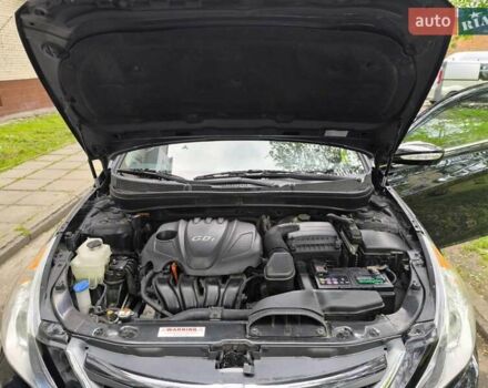 Черный Хендай Соната, объемом двигателя 2.36 л и пробегом 152 тыс. км за 9000 $, фото 19 на Automoto.ua