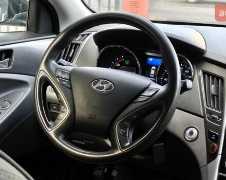 Черный Хендай Соната, объемом двигателя 2.4 л и пробегом 225 тыс. км за 10700 $, фото 16 на Automoto.ua