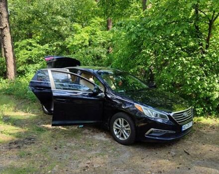 Чорний Хендай Соната, об'ємом двигуна 2.4 л та пробігом 140 тис. км за 11100 $, фото 7 на Automoto.ua