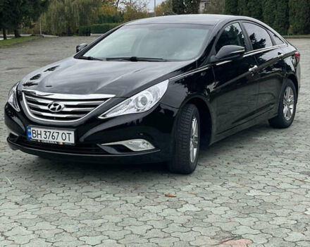 Черный Хендай Соната, объемом двигателя 2 л и пробегом 190 тыс. км за 7600 $, фото 16 на Automoto.ua