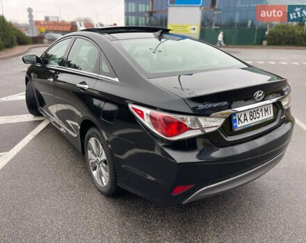 Черный Хендай Соната, объемом двигателя 2.36 л и пробегом 113 тыс. км за 12777 $, фото 2 на Automoto.ua