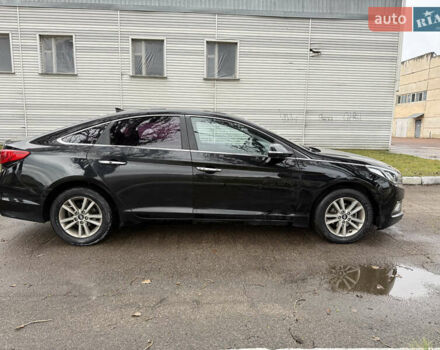 Черный Хендай Соната, объемом двигателя 2 л и пробегом 249 тыс. км за 7500 $, фото 15 на Automoto.ua