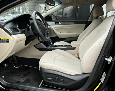 Черный Хендай Соната, объемом двигателя 2.36 л и пробегом 144 тыс. км за 10999 $, фото 11 на Automoto.ua