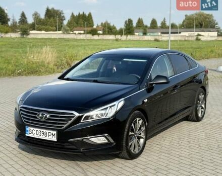 Черный Хендай Соната, объемом двигателя 2 л и пробегом 158 тыс. км за 9900 $, фото 1 на Automoto.ua